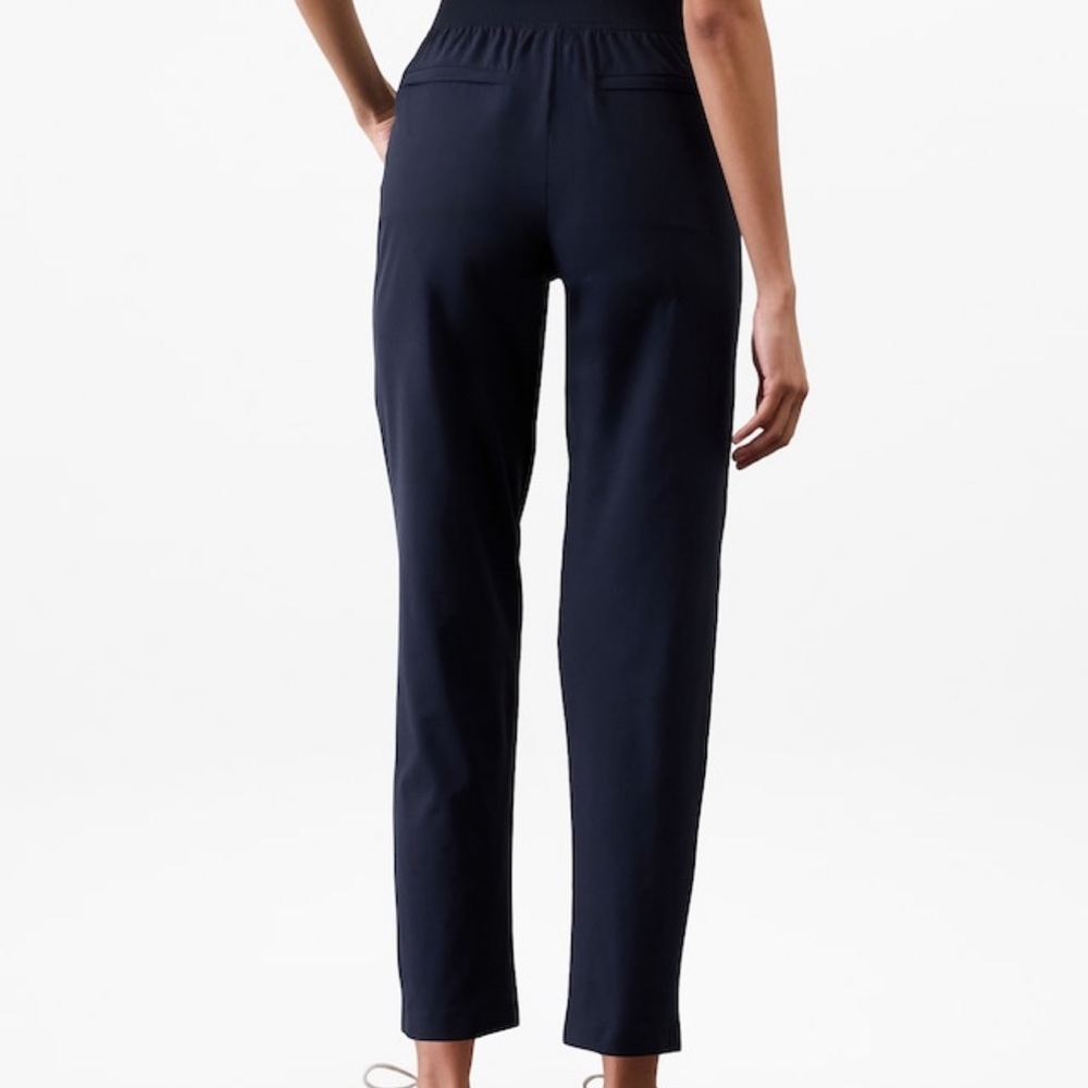 Athleta Brooklyn Mid Rise ankle pants tall size 6, black - Picture 8 of 15